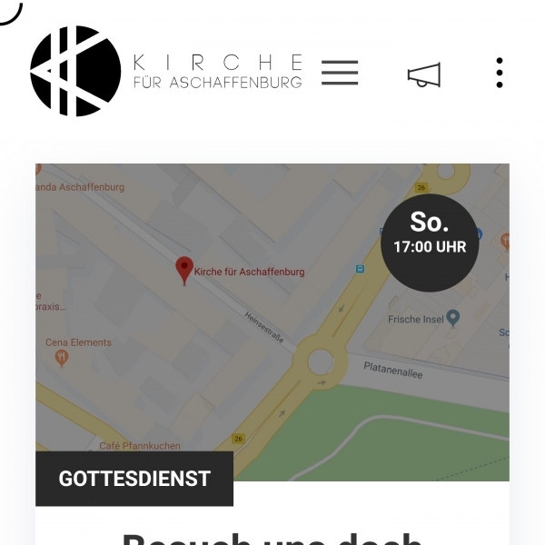 (Aschaffenburg) Kirche für Aschaffenburg