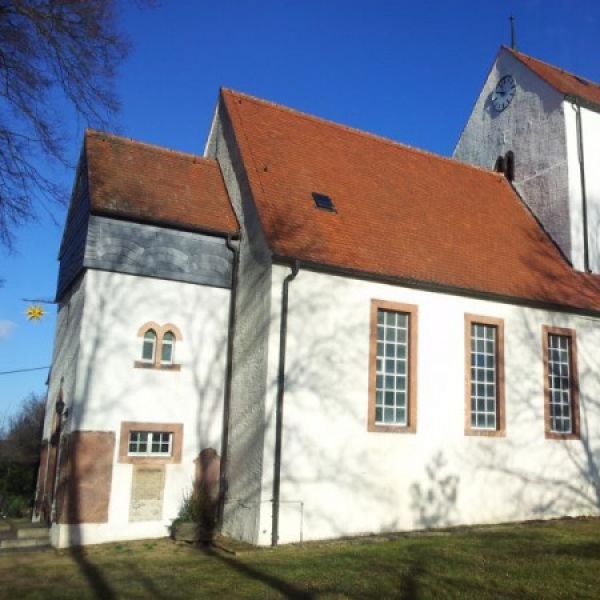 (Bad Lausick Glasten) Dorfkirche Glasten