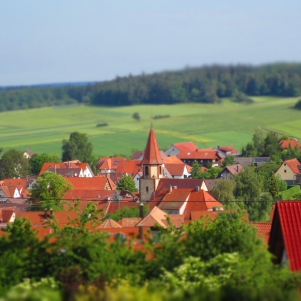 (Bad Liebenzell Möttlingen) Blumhardtkirche Möttlingen