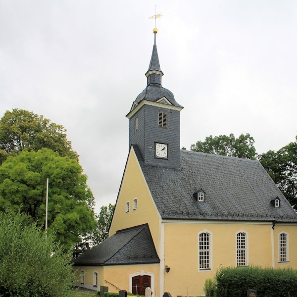 (Frankenberg/Sa. Langenstriegis) Kirche Langenstriegis