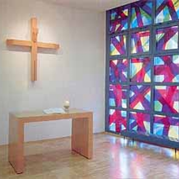 (Goslar) Kreuzkapelle im Krankenhaus