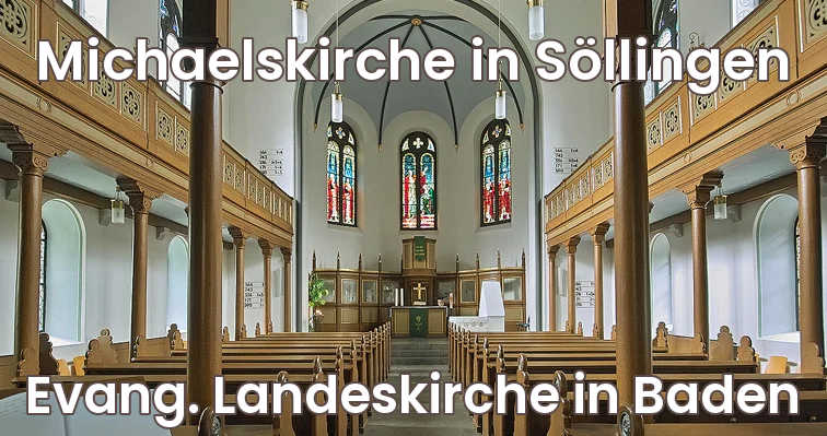 (Pfinztal) Michaelskirche in Söllingen