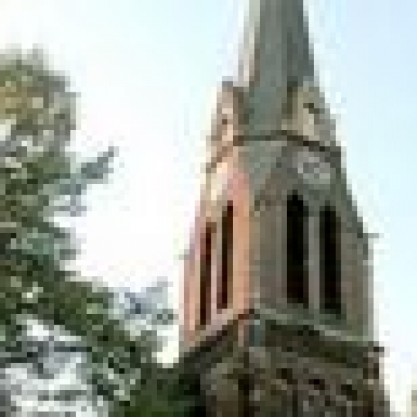 (Wuppertal Vohwinkel) Kirche Gräfrather Straße